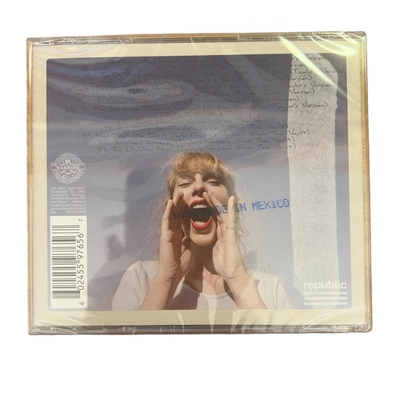 2CDS-TAYLOR SWIFT CD'S 1989 (Taylors Version) SPEAK NOW (Taylors Version) SEALED - Picture 3 of 7